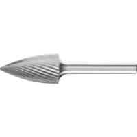 PFERD TOOLS 21122806 Freesstift Spitsboog Lengte 70 mm Afmeting, Ø 16 mm Werklengte 30 mm Schachtdiameter 6 mm