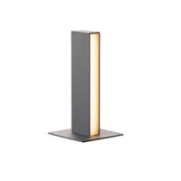 SLV Staande pilaar buitenlamp H-Pol 1x8w - 3000K - 36cm antraciet 232155 - thumbnail