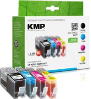 KMP Inktcartridge vervangt HP 920XL, CD975AE, CD972AE, CD973AE, CD974AE Compatibel Combipack Zwart, Cyaan, Magenta, Geel H67V 1717,0055