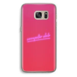 Vice Glow: Samsung Galaxy S7 Transparant Hoesje