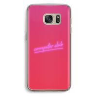 Vice Glow: Samsung Galaxy S7 Transparant Hoesje Vice Glow: Samsung Galaxy S7 Transparant Hoesje