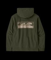 Patagonia Boardshort Logo Uprisal Hoody Trui Heren Basin Green M