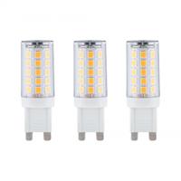 Paulmann 28808 LED-lamp Energielabel F (A - G) G9 2.5 W Warmwit (Ø x h) 17 mm x 50 mm 3 stuk(s)