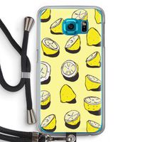 When Life Gives You Lemons...: Samsung Galaxy S6 Transparant Hoesje met koord