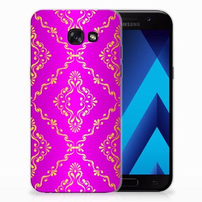 Siliconen Hoesje Samsung Galaxy A5 2017 Barok Roze
