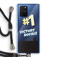 Victory Royale: Samsung Galaxy Note 10 Lite Transparant Hoesje met koord
