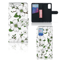 Samsung Galaxy A32 4G Hoesje Dogwood Flowers - thumbnail