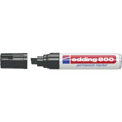 Edding 800 4-800001 Permanent marker Zwart Watervast: Ja