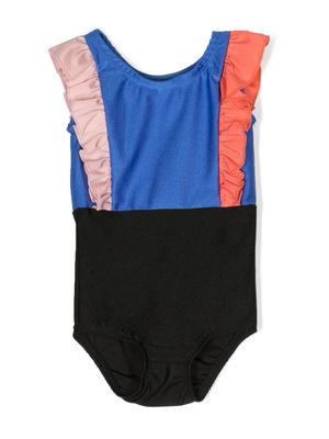 WAUW CAPOW by BANGBANG maillot de bain Harper à volants - Bleu