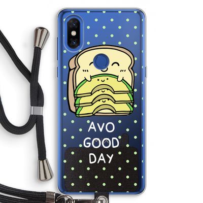 Avo Good Day: Xiaomi Mi Mix 3 Transparant Hoesje met koord
