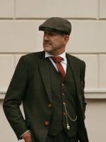 Luxe Stropdas | Roestbruin | Gebreid | Elegante Stropdas Voor Mannen | Peaky Blinders