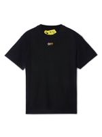 Off-White Kids t-shirt en coton à imprimé Arrow - Noir