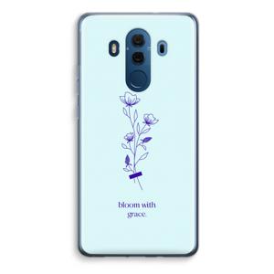 Bloom with grace: Huawei Mate 10 Pro Transparant Hoesje