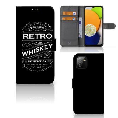 Samsung Galaxy A03 | Book Cover | Whiskey
