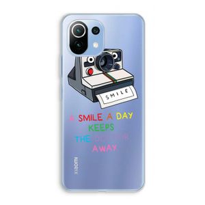 Smile: Xiaomi Mi 11 Lite Transparant Hoesje