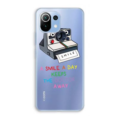 Smile: Xiaomi Mi 11 Lite Transparant Hoesje