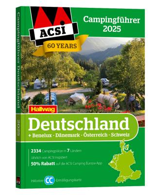 Campergids ACSI Campingführer Deutschland 2025 | ACSI