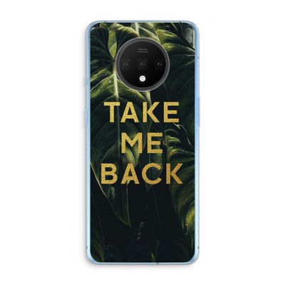 Take me back: OnePlus 7T Transparant Hoesje