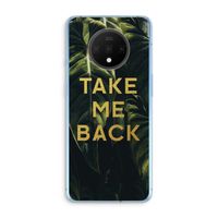 Take me back: OnePlus 7T Transparant Hoesje