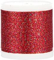 Rico Sticktwist Metallic Borduurgaren No. 40 200m 940 Rainbow/Red