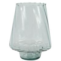 Vaas glas transparant 23 cm | 6 stuks