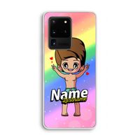 Chibi Maker man: Samsung Galaxy S20 Ultra Transparant Hoesje