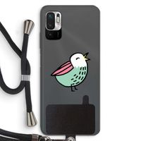 Birdy: Xiaomi Redmi Note 10 5G Transparant Hoesje met koord Birdy: Xiaomi Redmi Note 10 5G Transparant Hoesje met koord