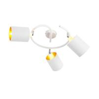 QAZQA Moderne plafondlamp wit 3-lichts - Lofty