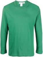 Comme Des Garçons Shirt sweat en coton à col rond - Vert