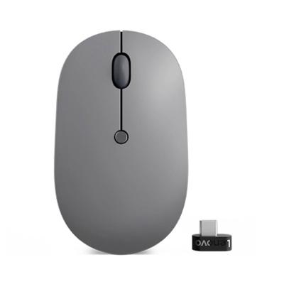 Lenovo Go USB-C Muis Draadloos, Radiografisch Optisch Grijs 5 Toetsen 2400 dpi