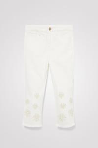 Cropped flared jeans - WHITE - 9/10