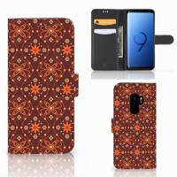 Samsung Galaxy S9 Plus | Telefoon Hoesje | Batik Brown