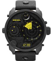 Horlogeband Diesel DZ7296 Leder Zwart 28mm