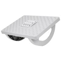 Voetensteun bureau - kunststof - kantoor - 34 x 25 x 13 cm - ergonomische houding