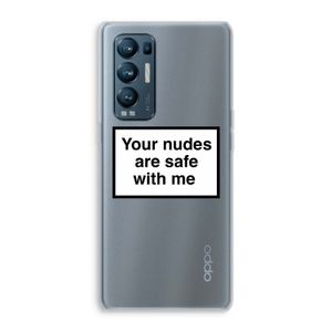 Safe with me: Oppo Find X3 Neo Transparant Hoesje