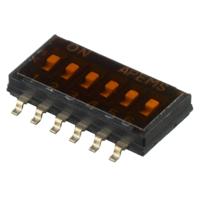 APEM IKH0603000 IKH0603000 DIP-schakelaar Aantal polen 6 SMD 1 stuk(s)