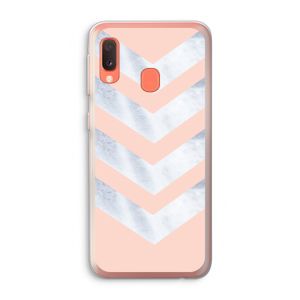 Marmeren pijlen: Samsung Galaxy A20e Transparant Hoesje