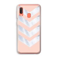 Marmeren pijlen: Samsung Galaxy A20e Transparant Hoesje