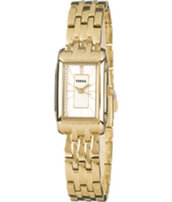 Horlogeband Fossil ES2737 Roestvrij staal (RVS) Doublé 12mm