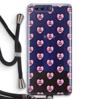 GIRL POWER: Honor 9 Transparant Hoesje met koord