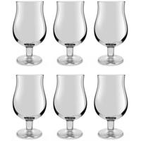 Royal Leerdam Speciaal bierglazen/tulpglazen - 6x stuks - 400 ml Mainz - Bierglas