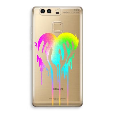 Hold My Heart: Huawei P9 Transparant Hoesje