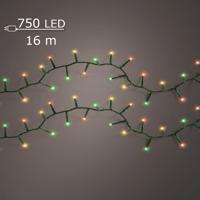 LED compact twinkel lights 750 klassiek multi colour lampjes LED compact twinkel lights 750 klassiek multi colour lampjes