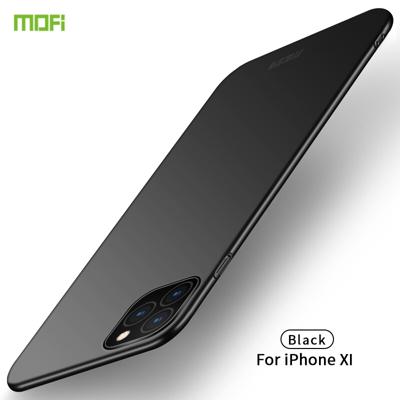 MOFI Frosted PC ultradun hard case voor iPhone 11 Pro (zwart)