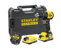 Stanley Schroefboormachine SFMCD714D2T-QW | Brushless | V20 | 18V | Prostack koffer | Incl. 2x 2.0Ah accu en lader - SFMCD714D2T-QW