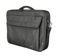 Trust Atlanta notebooktas 43,9 cm (17.3 ) Aktetas Zwart - thumbnail