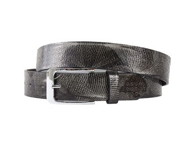Abstract Black (Riem)  - Lureaux - Nette Riemen Voor Heren