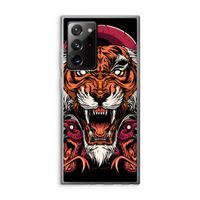 Tiger and Rattlesnakes: Samsung Galaxy Note 20 Ultra / Note 20 Ultra 5G Transparant Hoesje