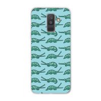 Kroko: Samsung Galaxy A6 Plus (2018) Transparant Hoesje