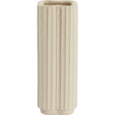 Vaas Castor Ceramics Ecru 35,5 Cm
